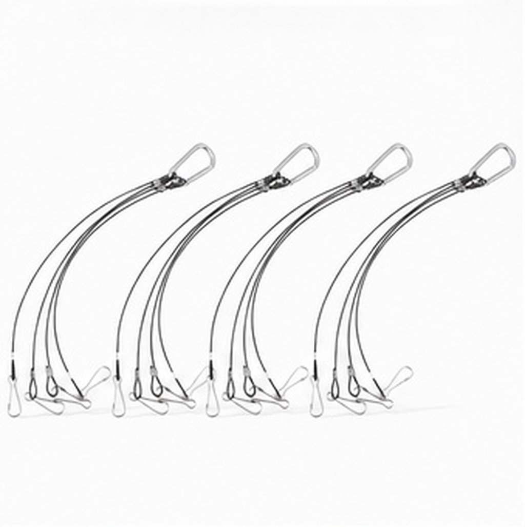 Aquarium Plant Light - 4個入り、2個入り。水槽用ランプ、植物育成ライト、育成用ロープ、ステンレス製。ハロウィン、クリスマス、新年向け。育成ライト用ハンガー、吊り下げ用ランプロープ。