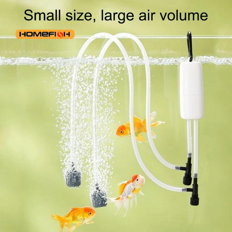 Aquarium Fertilizer - サイレント酸素発生器小型酸素ポンプポータブルミニ USB 充電水槽酸素ポンプ養魚水族館用品
