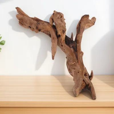 Aquarium Driftwood - 水槽用枯木装飾 20-25cm 天然木工芸品 水槽水中環境用 水槽用ログ枯木