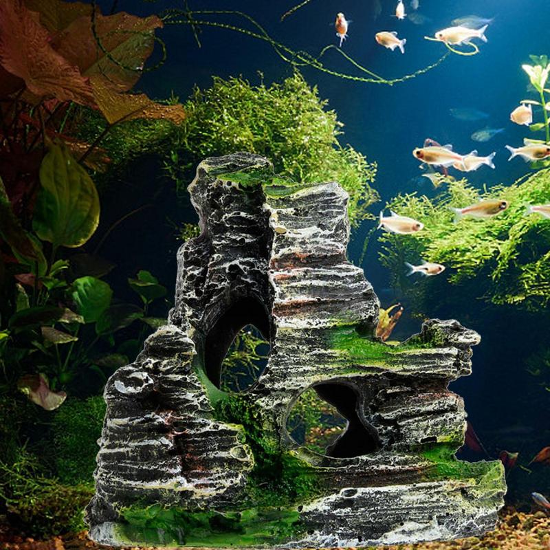 Aquarium Driftwood - 装飾的な造花,水族館の装飾,魚のイメージ