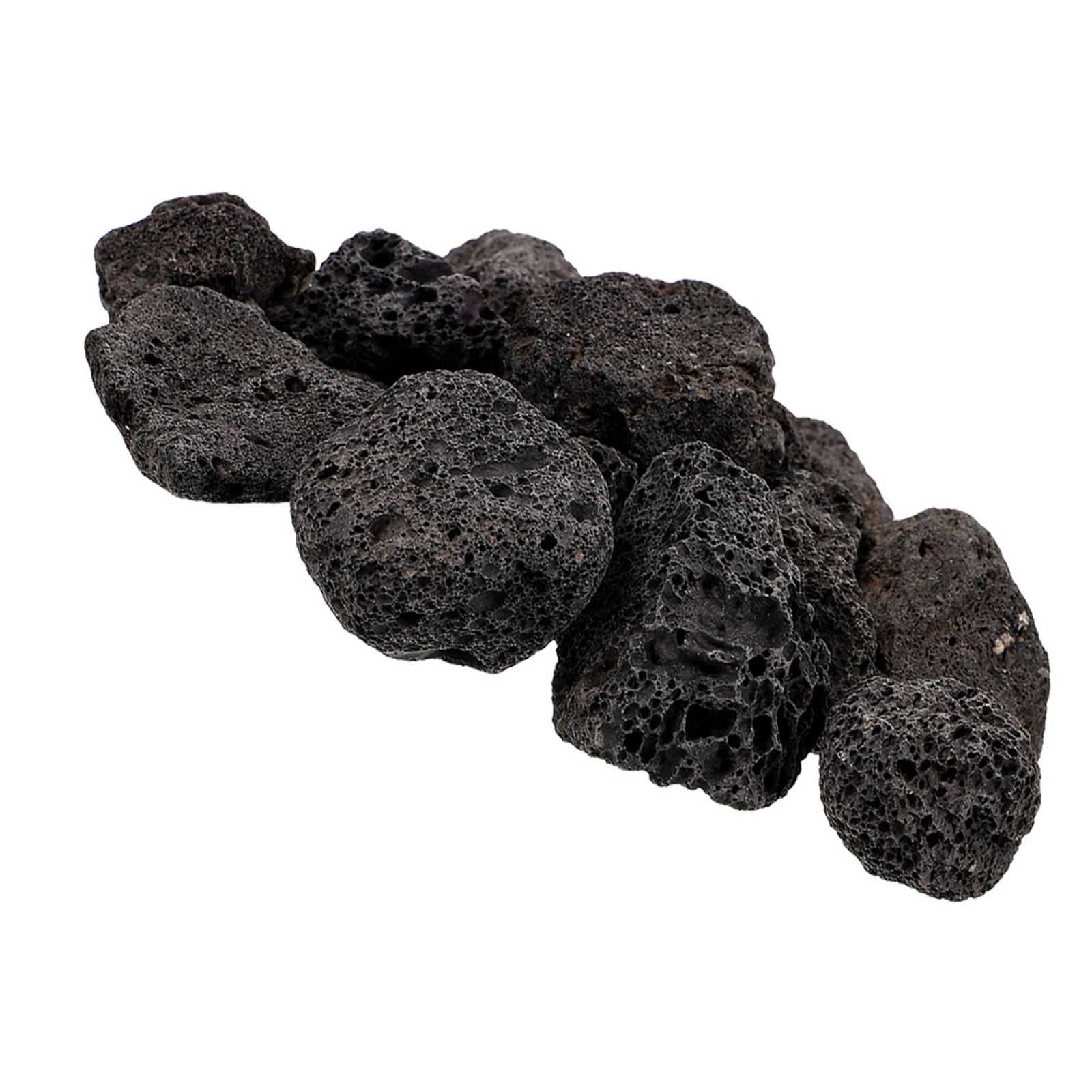Plant Aquarium Pot - 1 パック天然火山石溶岩石小型水槽装飾鉢植え植物プランターロック水族館アクセサリー