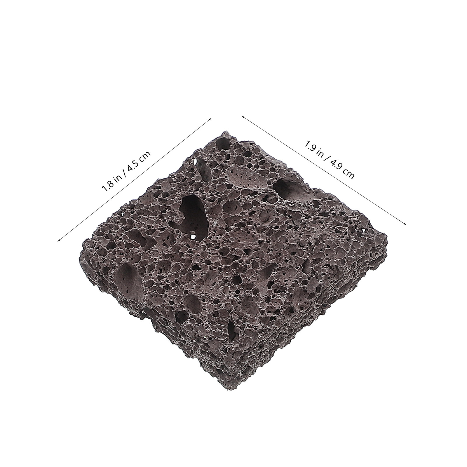 3個入り、火山岩製の水草レイアウト用パーツ。モスやアナビアス - Aquarium Moss のレビューと価格