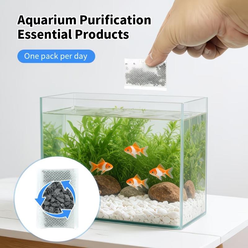 10/20/40 個水族館活性炭バッグ水槽フィルターメディア - Planted Aquarium Cleaning のレビューと価格