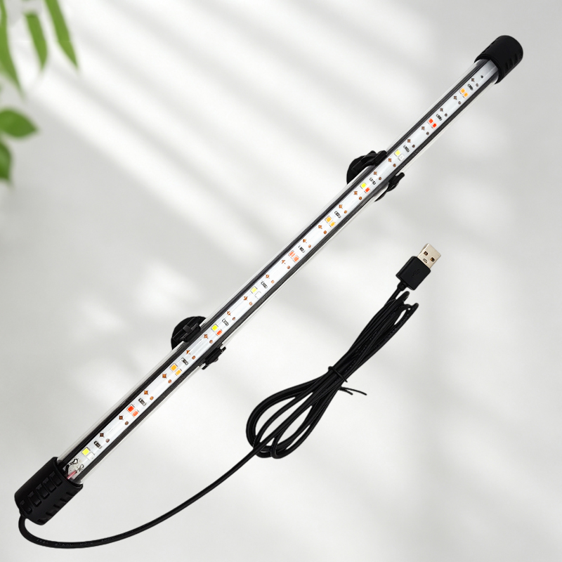 18-58cm USBフルスペクトル水槽用LEDストリップラ - Aquarium Plant Light のレビューと価格