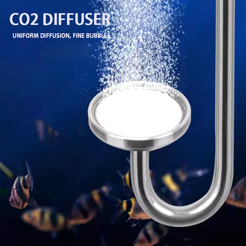 水族館のCO2ネブライザー,アルミニウム合金,セラミックプレ - Aquarium Liquid Carbon のレビューと価格