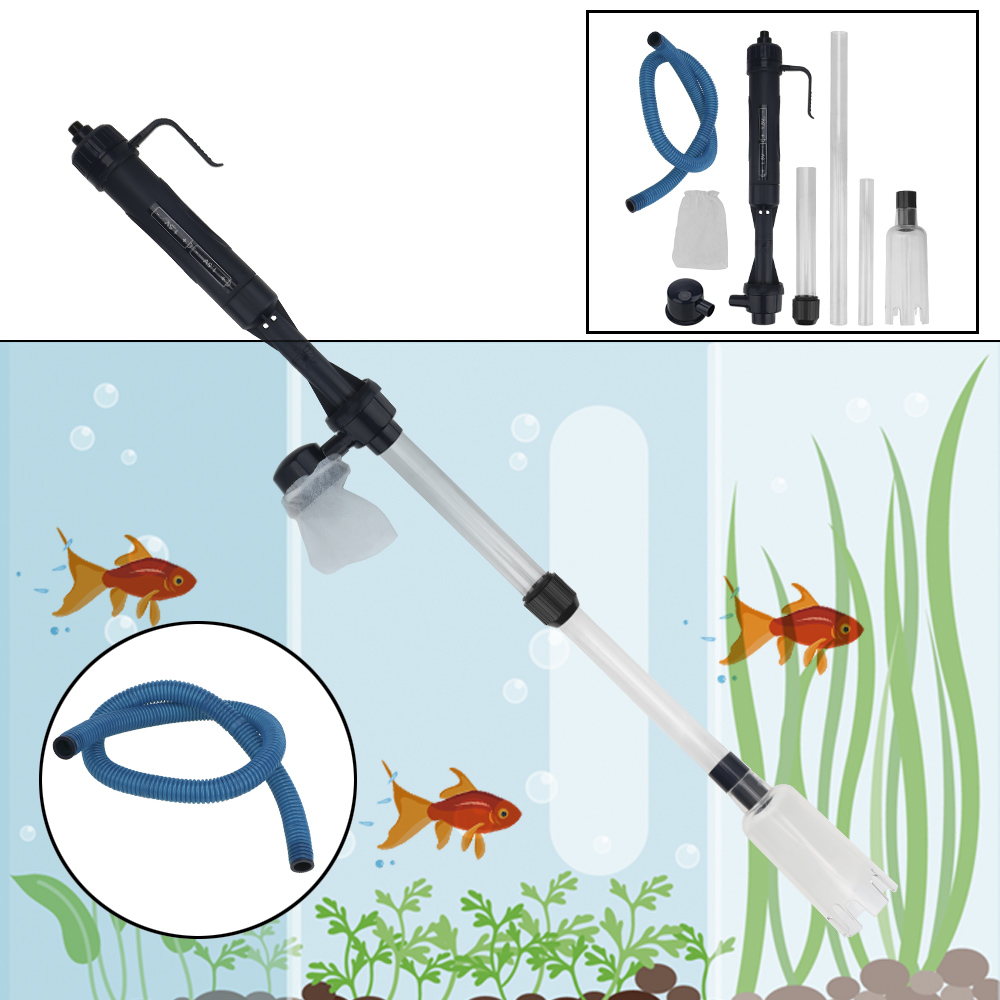 電動水交換ポンプ砂利クリーナーツール水族館の水槽パイプ真空水 - Planted Aquarium Cleaning のレビューと価格