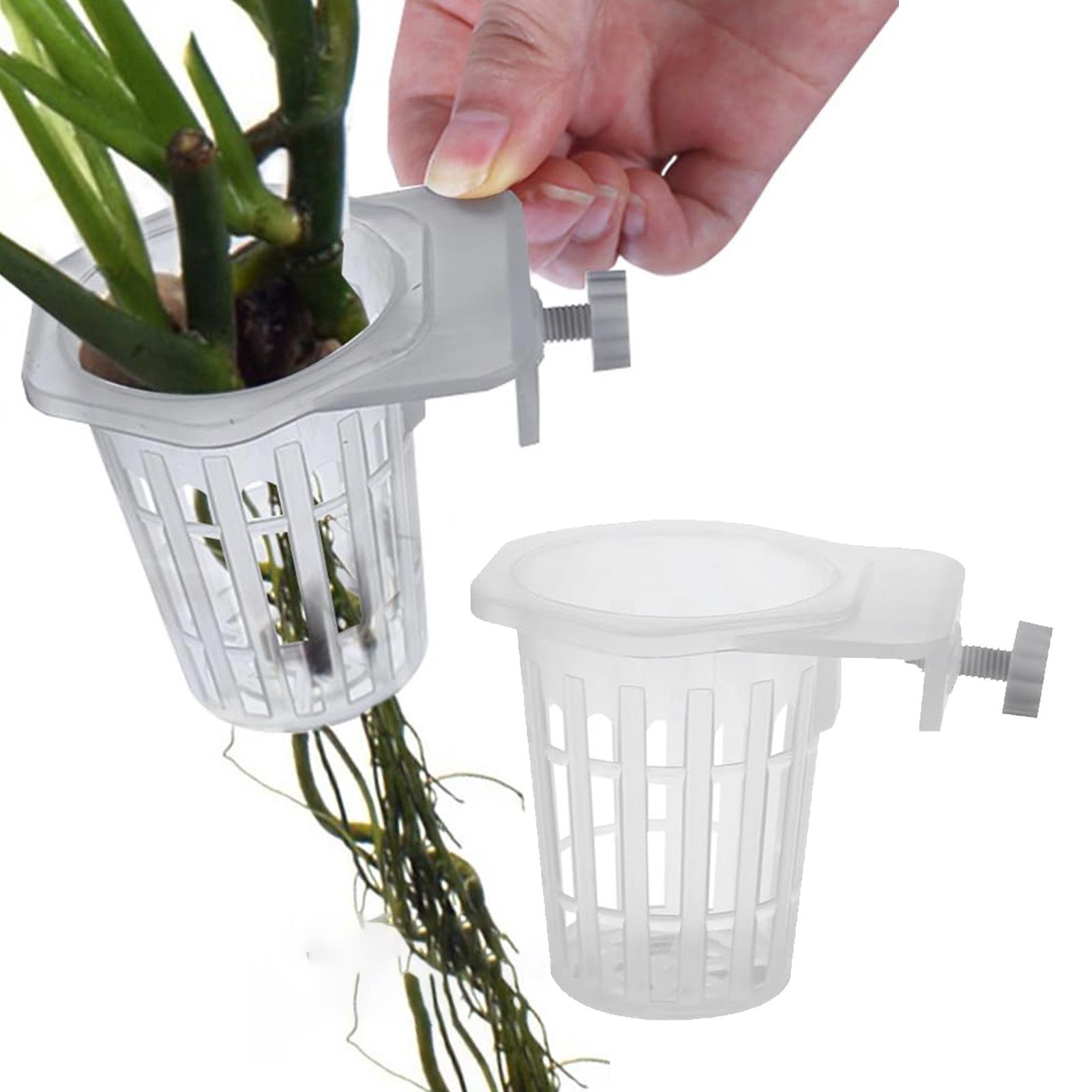 穴あきで吊り下げ可能な水草ホルダー2個入り。水槽の装飾用、水 - Aquarium Plant Holder のレビューと価格