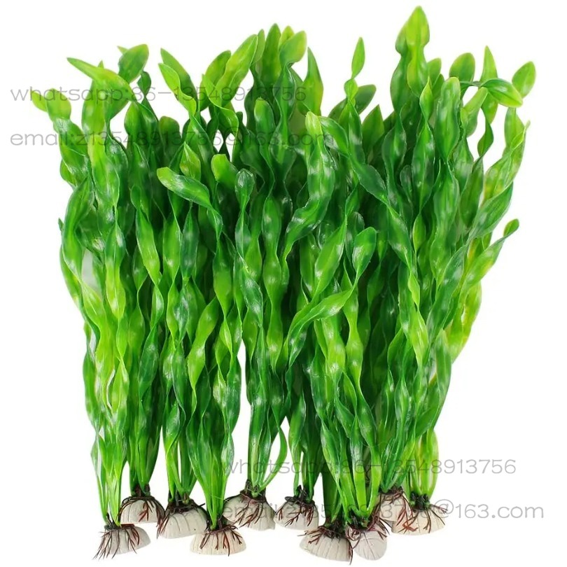 5/10 個プラスチック水族館植物水槽装飾人工海藻水草水中植 - Planted Tank のレビューと価格