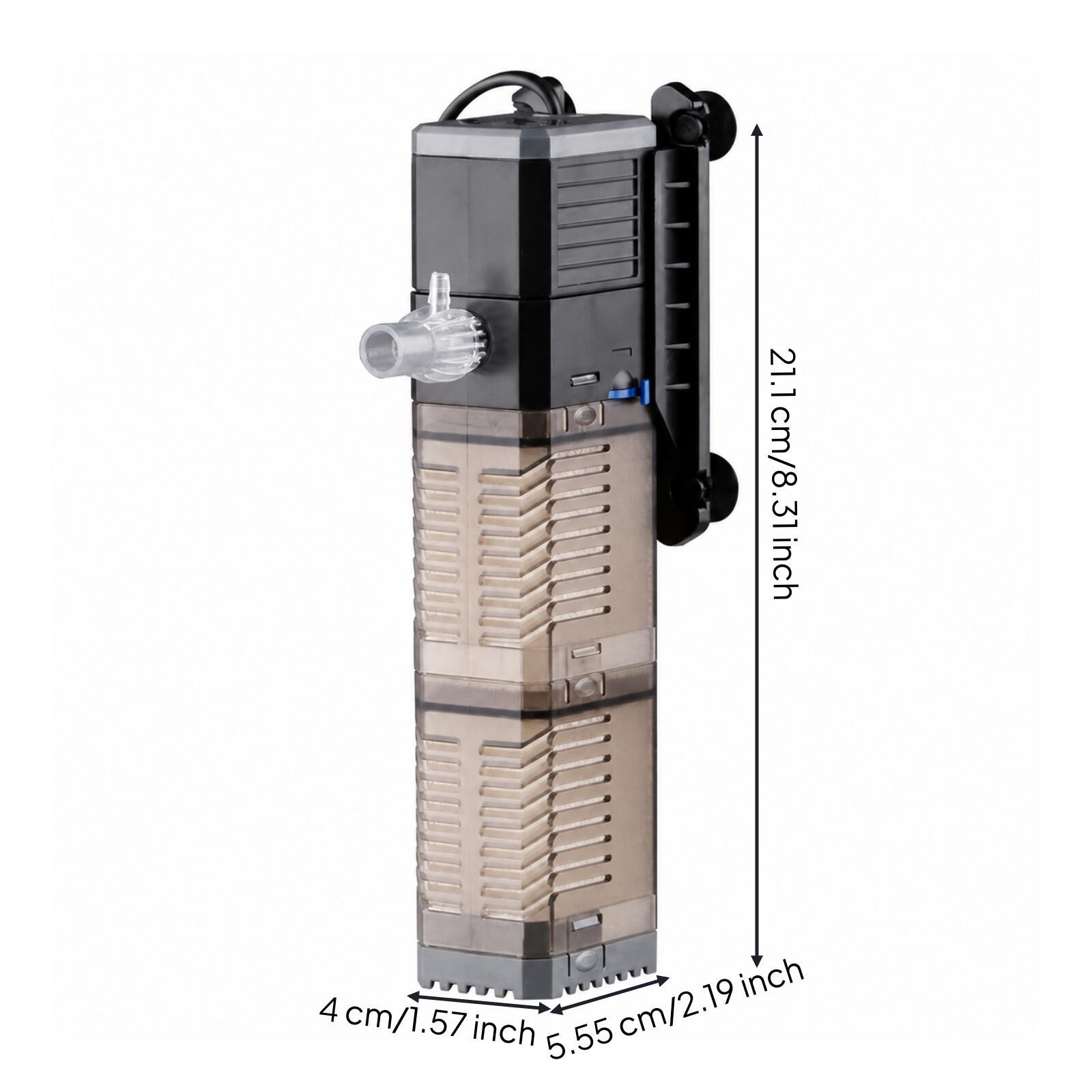 観賞魚用の水槽で使用する、フィルター付きの水中ポンプ。水の循 - Aquarium Planted Tank Filter のレビューと価格