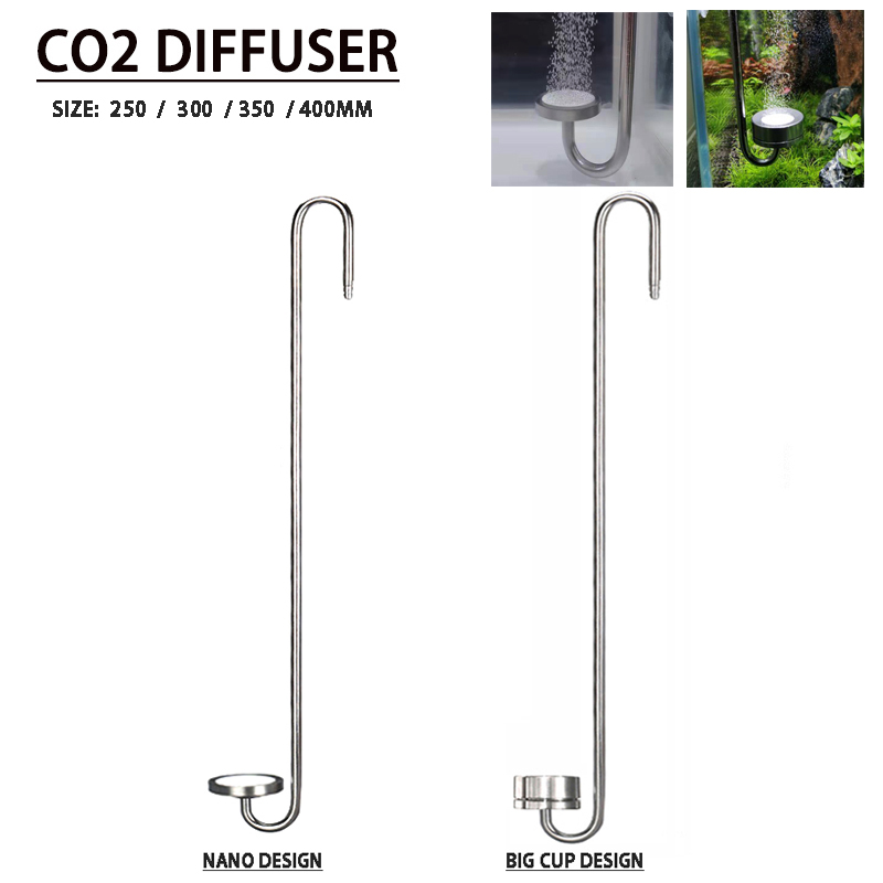 ZRDR 水族館 CO2 ディフューザーステンレス鋼材料アト - Aquarium Liquid Carbon のレビューと価格