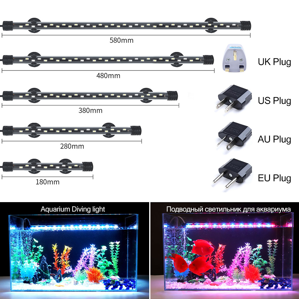 90-260V 水族館ライト LED 防水水槽クリップライト - Aquarium Plant Substrate のレビューと価格
