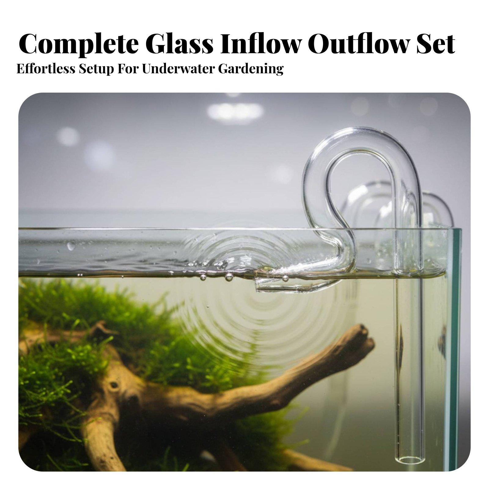 水槽用ガラス製リリーパイプ工業用チューブ、水槽用外部フィルタ - Aquarium Planted Tank Filter のレビューと価格